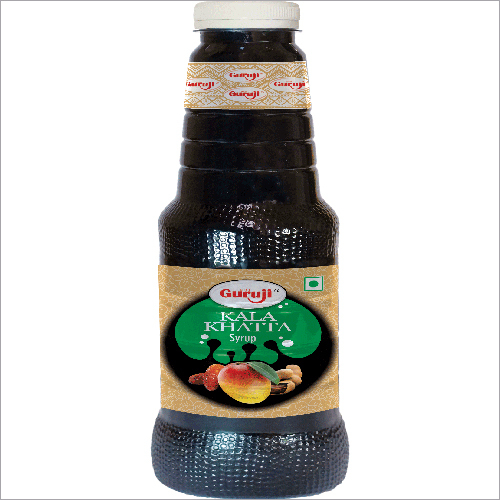 Kala Khatta Syrup - 500ml Bottle | Salty Taste Sensation, Premium Quality Flavoring