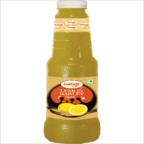 Lemon Crush - Lemon Barley Squash in Bottle | Refreshing Citrus Flavor, Ideal for Mixing and Hydrating Beverages