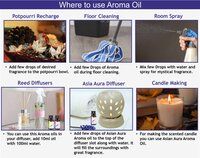 Asian Aura anti bacterial pack 10ml Aroma oil Set of 6