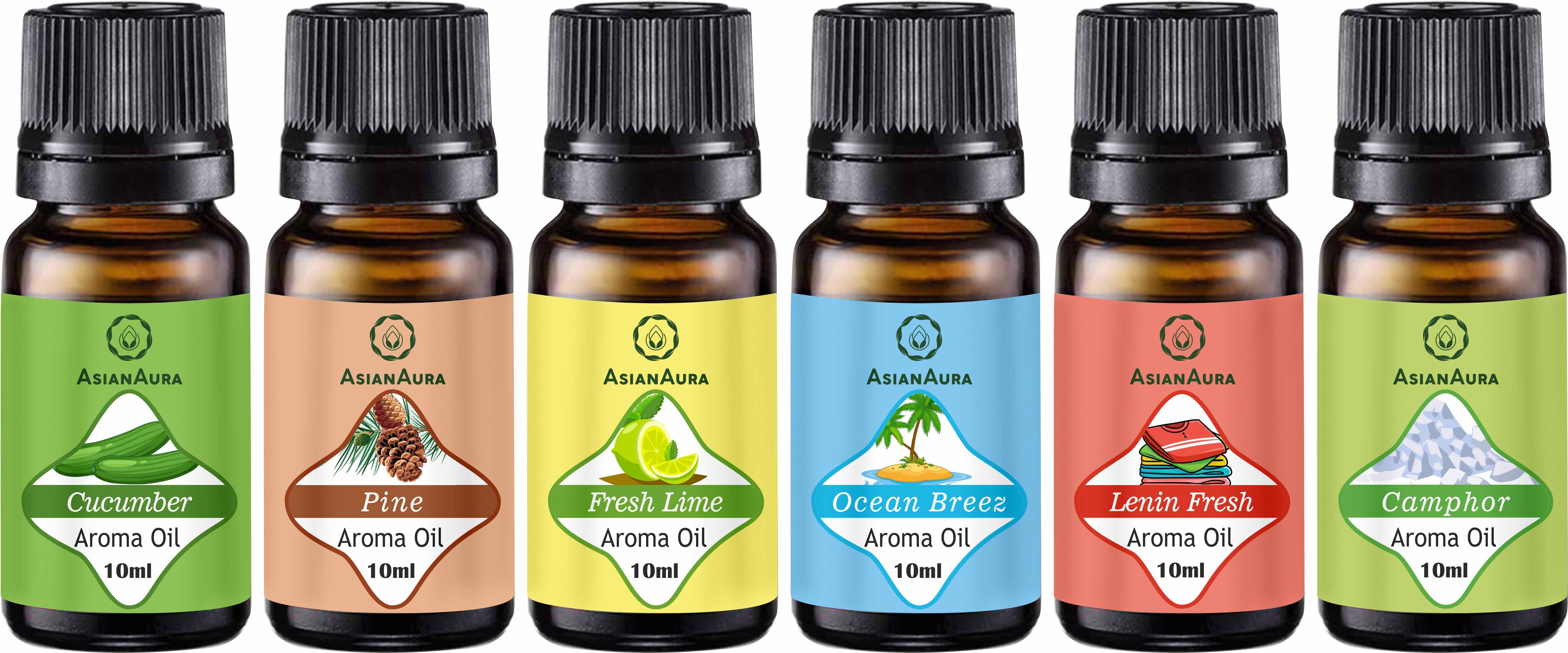 Aroma oil Set/6 (feel fresh kit)