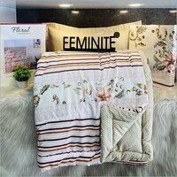 FLORAL REVERSIBLE COMFORTER SET