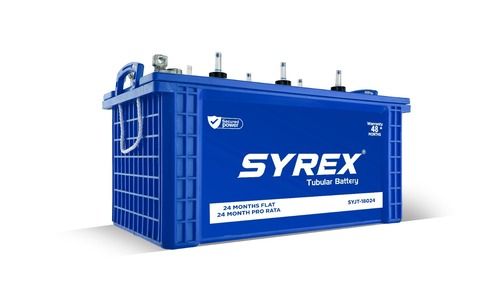 Short Tubular Batteries Model:  JT - 18024 48M Warranty