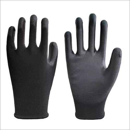 Black PU Gloves