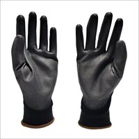 Black PU Gloves