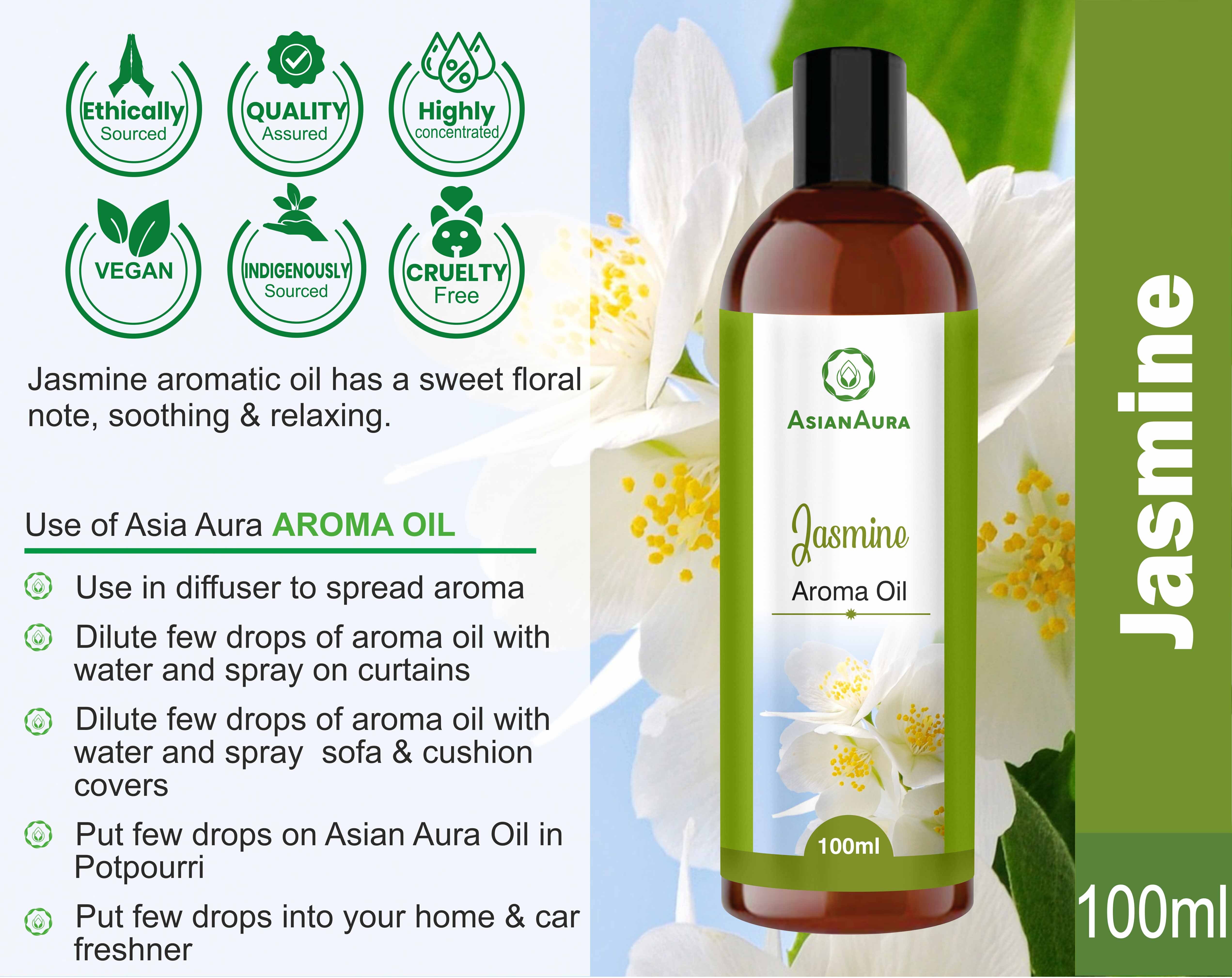 (Jasmine) 100ml Aroma oil