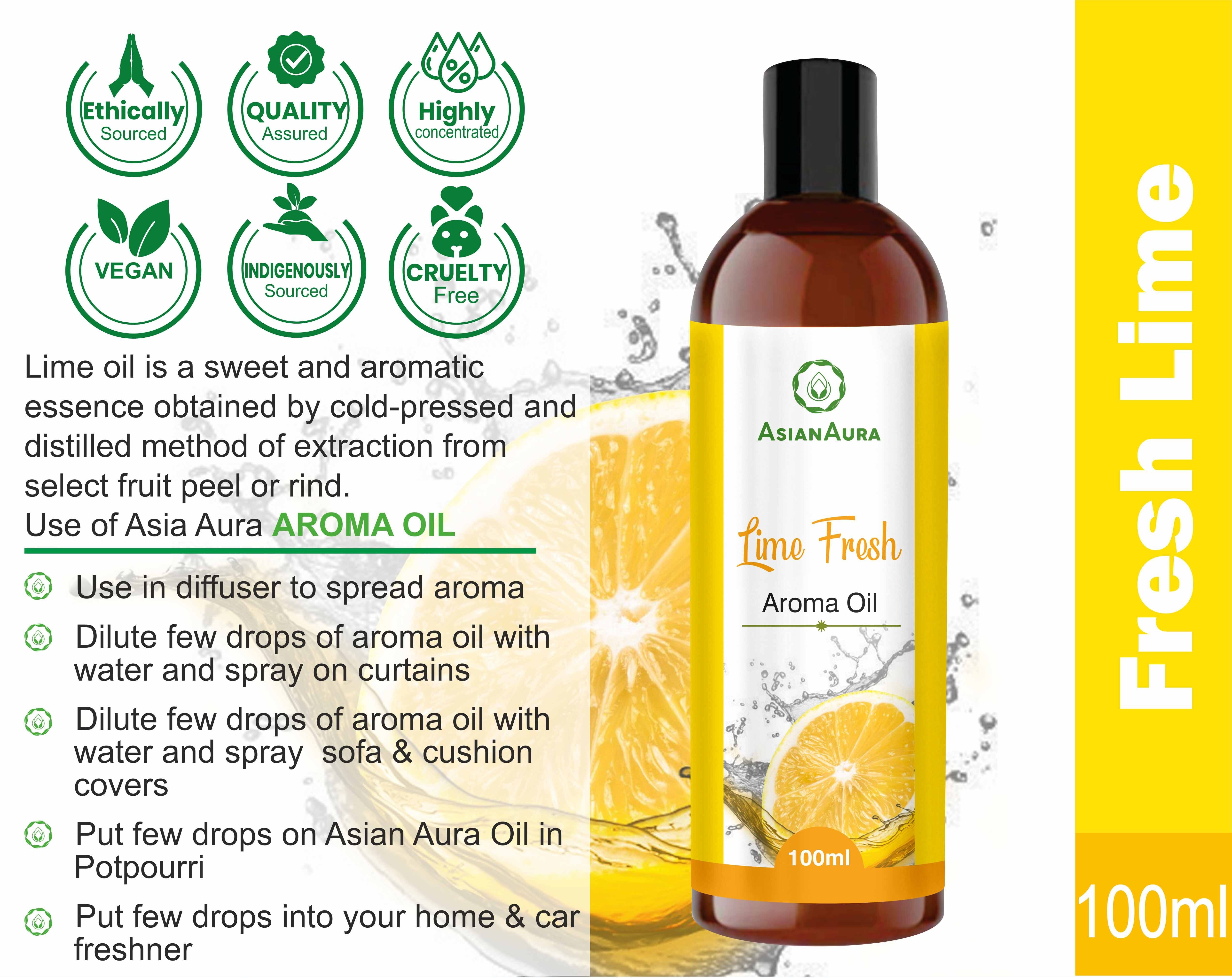 Asian Aura Lemon Flavour 100ml Aroma oil