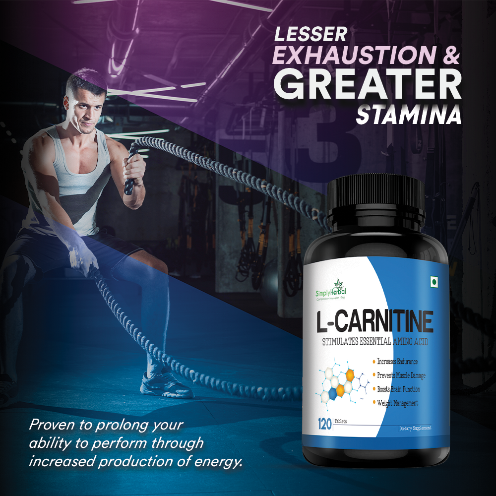 L-Carnitine Pre Post Workout Supplement Tablet
