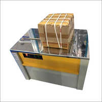 Heavy Duty Box Strapping Machine - Iron Material, Silver Color | Automatic Selection Mode, Human Machine Interface