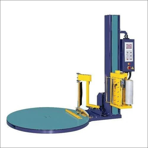 MS Powder Coated Automatic Stretch Wrapping Machine