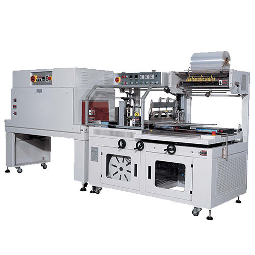 Silver Automatic L Sealer With Tunnel Machine