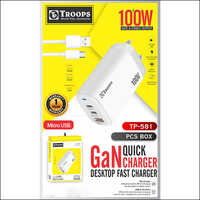 Tp-581 V Desktop Fast Charger - Body Material: Plastic