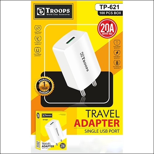 TP-621 V Travel Adapter Single USB Port