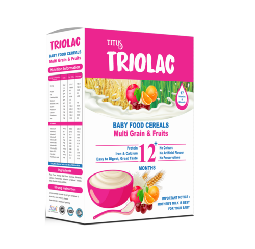 Baby food Cereals - Multi grain and fruits