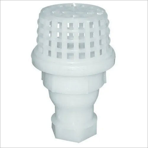 White Plastic Foot Valve