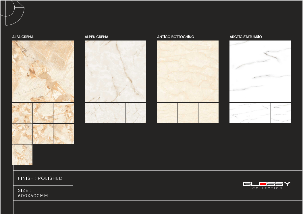 POLISHED GLAZED VITRIFIED TILES (PGVT)