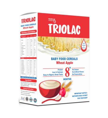 Baby food Cereals - Wheat Apple