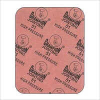 Champion Spitmaan Gasket Sheet - 0.5-1 Mm Thickness, Red Flat Gasket | Marine Engines, Electricity Generating Sets, 380â°c Working Temperature