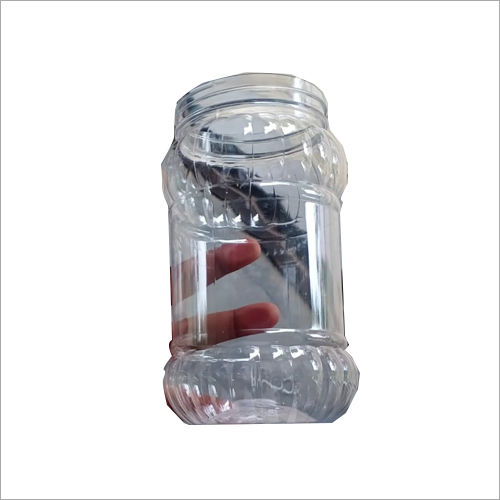 Plastic Transparent Jar Hardness: Rigid