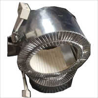 Industrial Heating Elements - Stainless Steel, 100mm Round Shape, Silver Color, Ceramic Insulation, 500 Ac Voltage, 1 Kg Weight