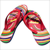 Men Printed Hawai Slippers