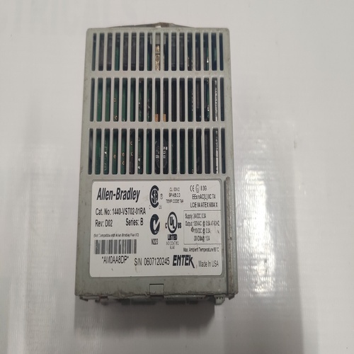 ALLEN BRADLY XM-120 1440-VST02-01RA DYNAMIC MEASUREMENT MODULE.