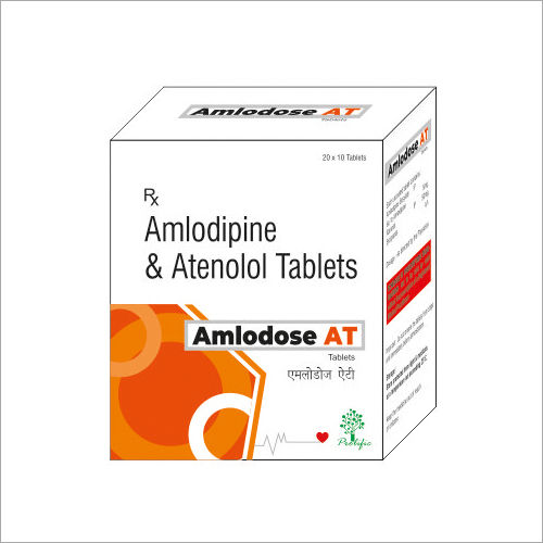 Amlodose At Amlodipine Atenolol Tablets Purity: 100%