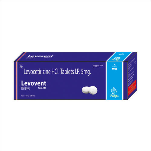 Levovent Levocetirizine Hcl Tablets General Medicines