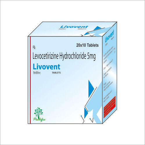 Livovent Levocetirizine Hydrochlodride 5mg