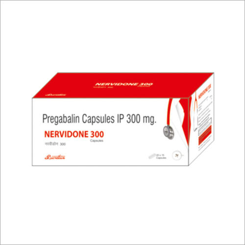 White Nervidone 300 Pregabalin Capsules Ip