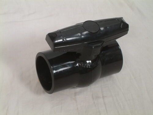 Black Solid Ball Valve