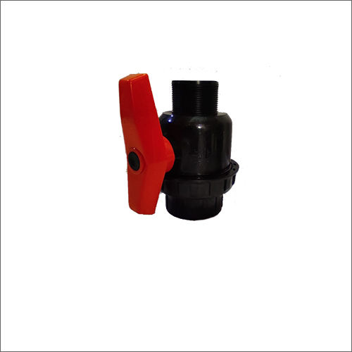 Black Single Union Ball Valve