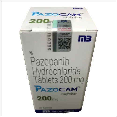 200Mg Pazopanib Hydrochloride Tablets Dry Place