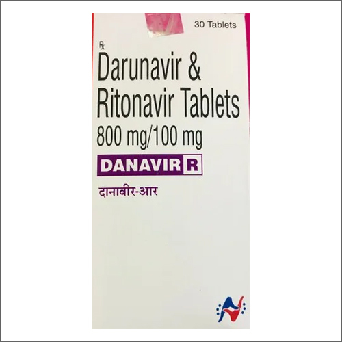 Darunavir 800mg And Ritonavir 100mg Tablets