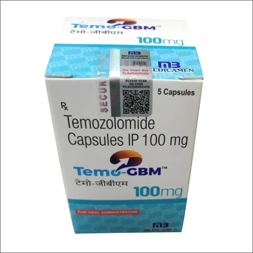 100Mg Temozolomide Capsules Ip General Medicines