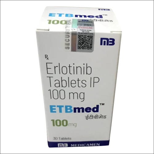 100Mg Erlotinib Tablets Ip General Medicines