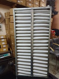 Ahu Fine Filter - Galvanized Steel & Aluminum Anodized, 20x20x6 Inches | High Dust Holding Capacity, Washable Microfiber Pre-filter For Industrial Applications