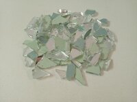 PLAIN GLASS CRUSHED CULLET STONE AGGREGATE FOR PREMIUM QUALITY PRODUCT MANUFACTURER AND RECYCLE GLASS MADE USED FIRE PIT