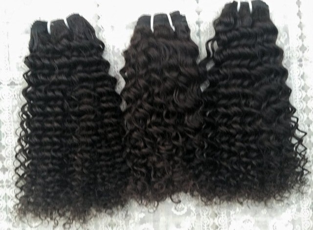 Brazilian best kinky curly Human Hair