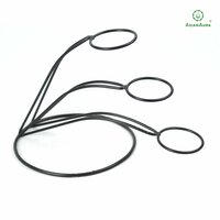 Candle Holder for Birthday Diwali Decoration for Home Room Bedroom and Bathroom Iron Glass Candle Holder ASMETL022