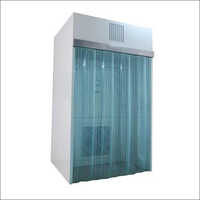 Ms Dispensing Sampling Booth - Stainless Steel 304/316 Grade, 6.5 Feet Height, Silver Color | Led Lighting, Vertical Airflow, 220-240v Supply, 0.3-0.5 M/sec Air Velocity