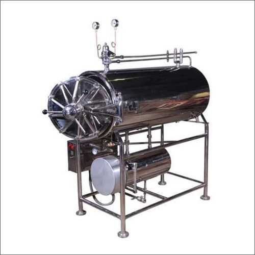 Cylindrical Horizontal Autoclave