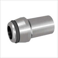 Hydraulic Welding Nipple - Stainless Steel Ss 304, 1/2 Inch Size, Silver Color | Dimensional Accuracy, Low Maintenance, Abrasion & Corrosion Resistance