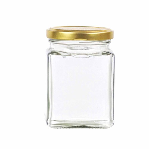 Asian Aura Transparent Jar ITC  squre  Air Tight Kitchen Storage Jar