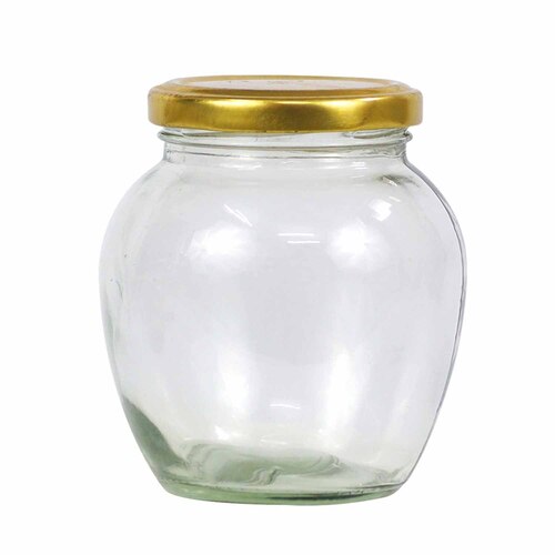 Asian Aura Transparent Jar Matki 350ml Air Tight Kitchen Storage Jar