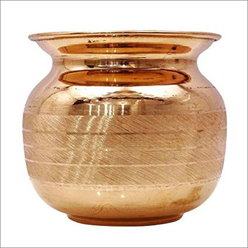 Brown Pure Copper Lota