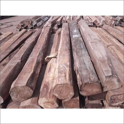 High Quality 20 Inch Matte Finish Teak Wood Logs