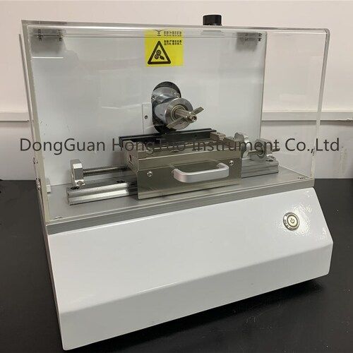 White Electronic Notching Machine Specimen Making Notcher Equipment