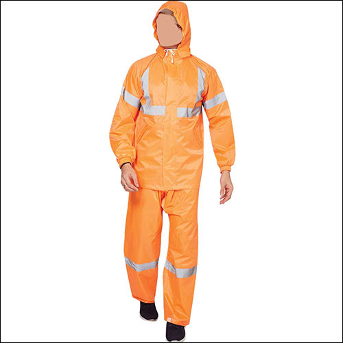 Orange Pr-107 Gents Rainsuit