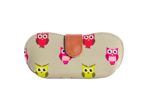 DESIGNER SOFT OWL PRINT COVER