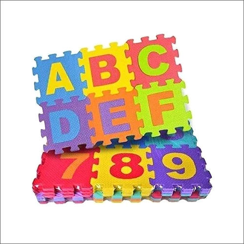 Multicolor Abcd Matt Puzzle Age Group: 2 Years